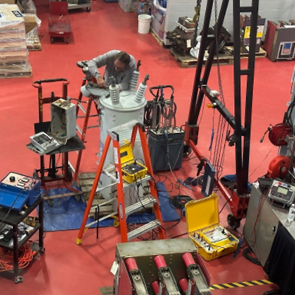 NETA-Certified Voltage Regulator Testing