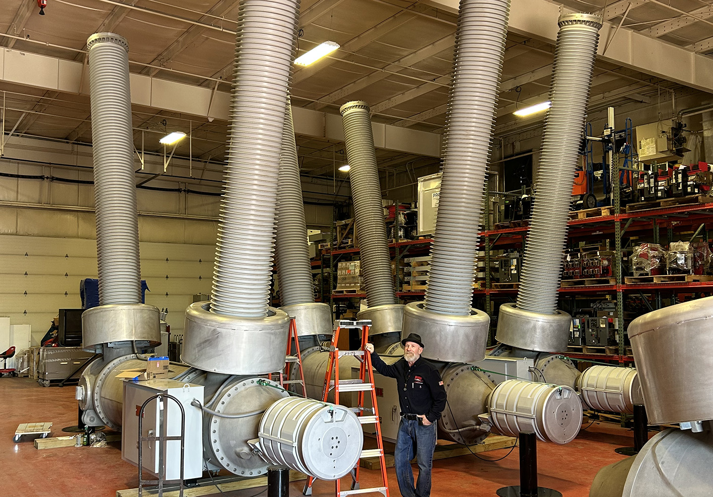 Premier Power Maintenance 550 kV SF6 breaker recondition_1440